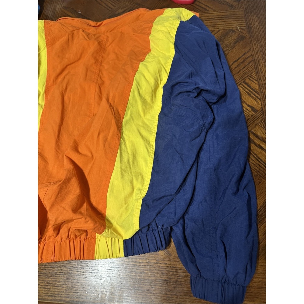 VIntage 80s 90s Liz Sport Lined Windbreaker‎  Women's Color Block Small - Picture 14 of 16